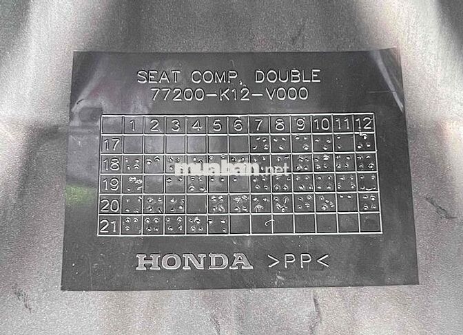 Honda Lead 125/2021 Smartkey bao kí giấy