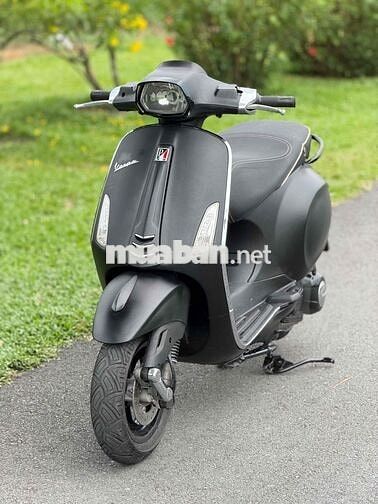 Piaggio Vespa 125cc 2015 Đen Nhám.Máy Zin Siêu Êm