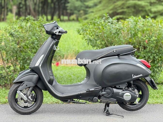 Piaggio Vespa 125cc 2015 Đen Nhám.Máy Zin Siêu Êm
