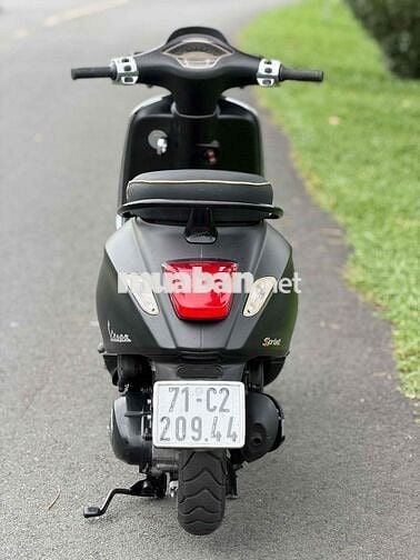 Piaggio Vespa 125cc 2015 Đen Nhám.Máy Zin Siêu Êm