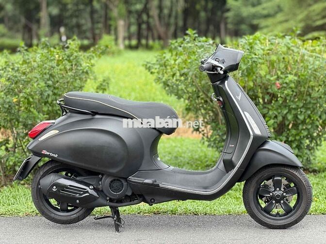Piaggio Vespa 125cc 2015 Đen Nhám.Máy Zin Siêu Êm