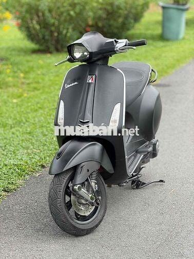 Piaggio Vespa 125cc 2015 Đen Nhám.Máy Zin Siêu Êm