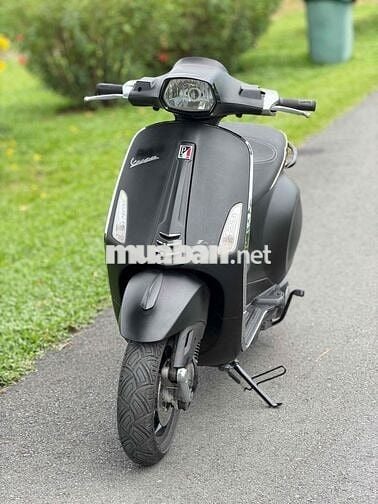 Piaggio Vespa 125cc 2015 Đen Nhám.Máy Zin Siêu Êm