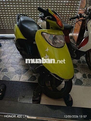 Honda Spacy màu Vàng chanh