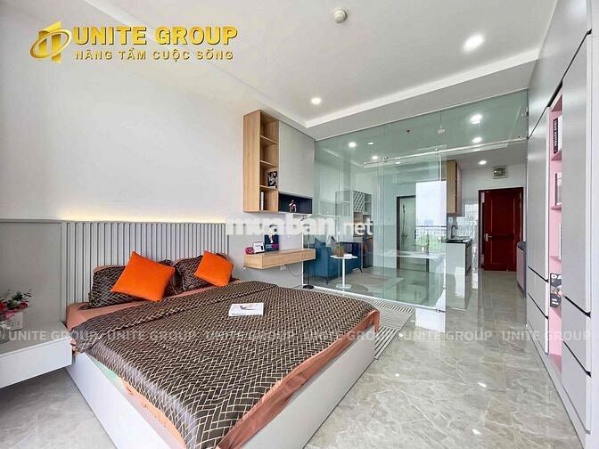 1PN BAN CÔNG VIEW BỜ KÈ HOÀNG SA QUẬN 1 TRUNG TÂM NỘI THẤT CAO CẤP