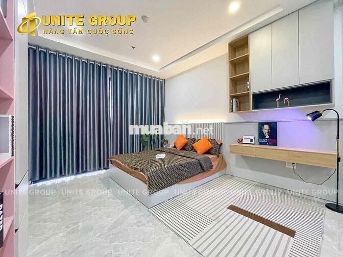1PN BAN CÔNG VIEW BỜ KÈ HOÀNG SA QUẬN 1 TRUNG TÂM NỘI THẤT CAO CẤP