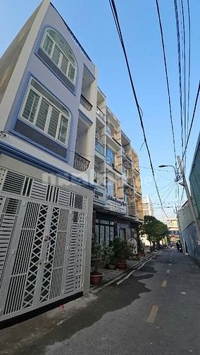nhà mới xây hẻm nhựa 6m An Dương Vương 4x11 1 trệt 2 lầu 1T