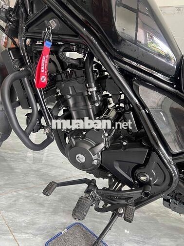 Honda Rebell 300cc Đen 4.100km bán trả góp