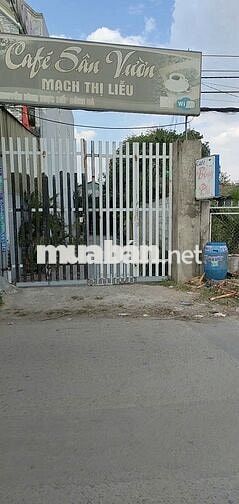 Bán đất mặt tiền đường Mạch Thị Liễu, P. Tân Đông Hiệp, Tp HCM