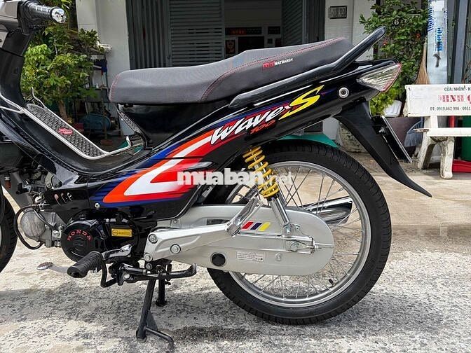 Honda Wave S 2003 Đen, Bạc