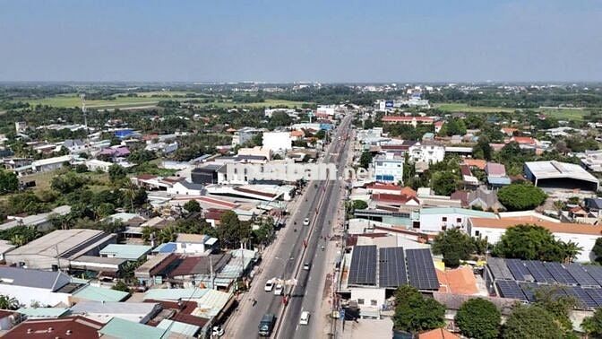Lô đất mặt tiền đường Cây Trôm Mỹ Khánh 107m2 giá900triệu huyện Củ Chi