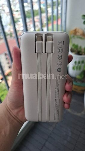Sạc Dự Phòng thương hiệu BASEUS 20000mAh, Sạc nhanh PD/QC, 22.5W