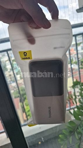 Sạc Dự Phòng thương hiệu BASEUS 20000mAh, Sạc nhanh PD/QC, 22.5W