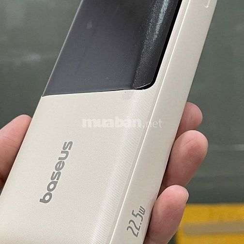 Sạc Dự Phòng thương hiệu BASEUS 20000mAh, Sạc nhanh PD/QC, 22.5W