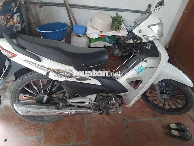 Wave 50cc màu Trắng