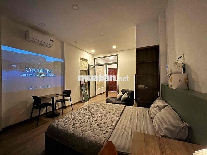💥1 Phòng Ngủ Cao Cấp_Mặt tiền Hoàng Sa_An Ninh_View Cây Xanh_Đakao Q1
