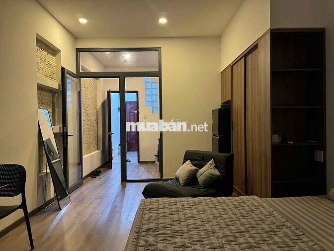 💥1 Phòng Ngủ Cao Cấp_Mặt tiền Hoàng Sa_An Ninh_View Cây Xanh_Đakao Q1