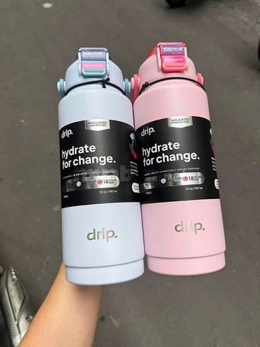 Bán bình giữ nhiệt DRIP 1L mới 100%, rất đẹp, tiện dụng
