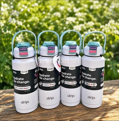 Bán bình giữ nhiệt DRIP 1L mới 100%, rất đẹp, tiện dụng