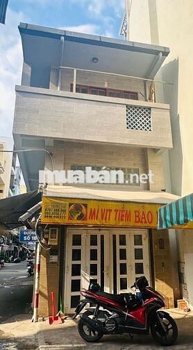 Nhà 2 mặt tiền Q4 - 74m2 - 1 trệt 1 lửng 1 lầu - Chỉ 12tr/tháng