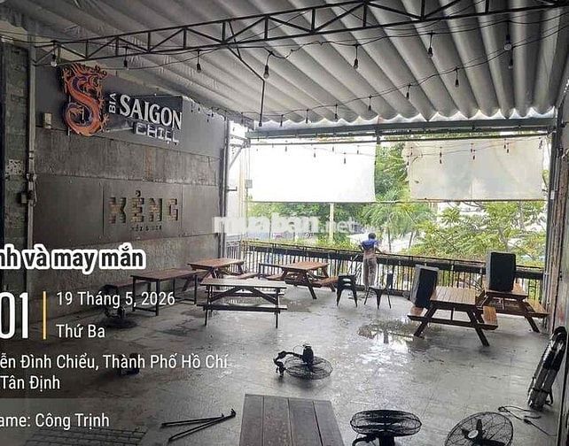 Chính chủ cho Thuê nhà mặt tiền Nguyễn Đình Chiểu quận 1 , kinh doanh