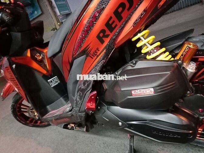 Honda Vario 2018 Đỏ cam đen