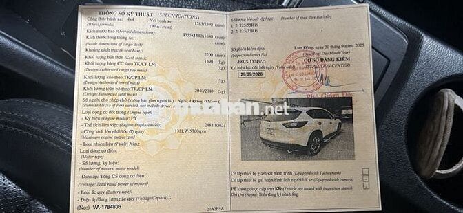 Mazda CX5 2016 Full 2 cầu 140000 km