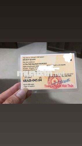 SYM Elite 50 Đỏ đen 986 km