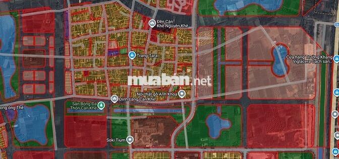 chính chủ gửi bán đất đấu giá X6 Cán Khê xã Nguyên Khê Đông Anh 80m2