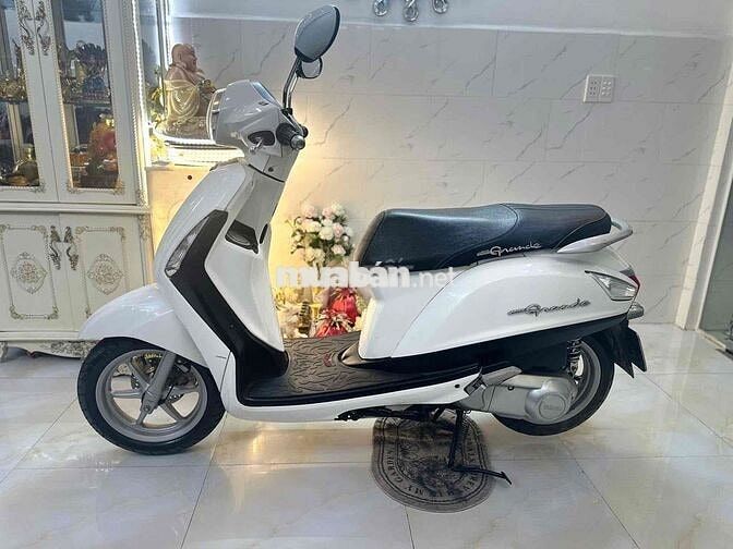 Yamaha Grande Fi Trắng (Trùm mền) Bstp Vip mới 98%