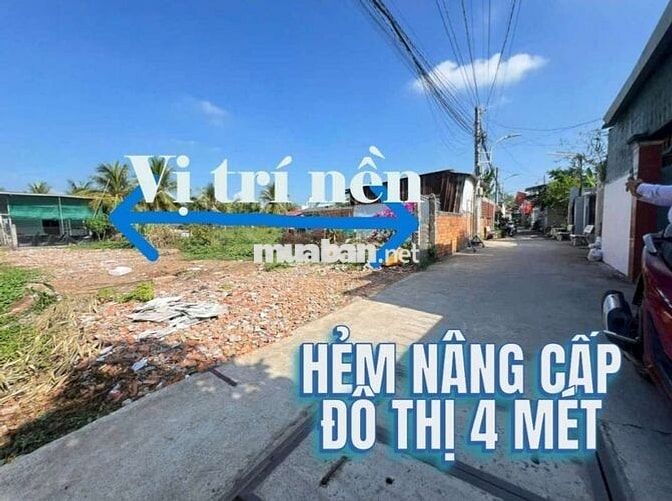 150m2 thổ cư đẹp vuông vức, giá rẻ nhất khu Nguyễn Thông, Bình Thủy