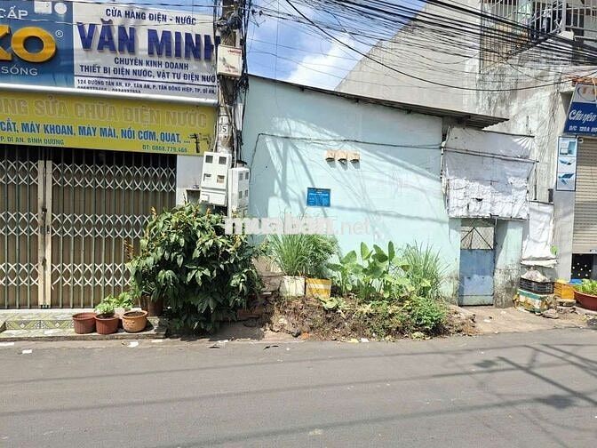 Đất mặt tiền đường Tân An phường Tân Đông Hiệp Tp Dĩ An 