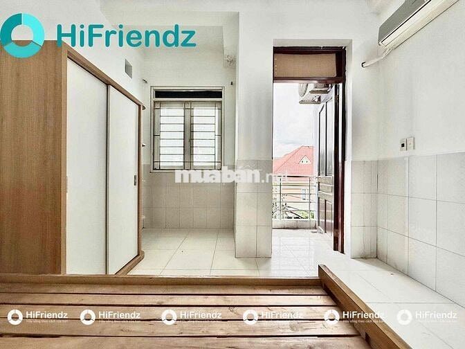 CHO THUÊ STUDIO ĐẦY ĐỦ NỘI THẤT CÓ BANCOL SIÊU THOÁNG ĐI BỘ QUA AEON.