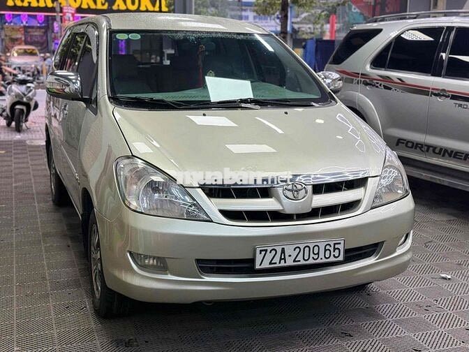 Toyota Innova 2008 G Vàng cát