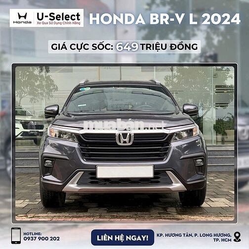 Honda BR-V L 2024 Xám 28.000 km
