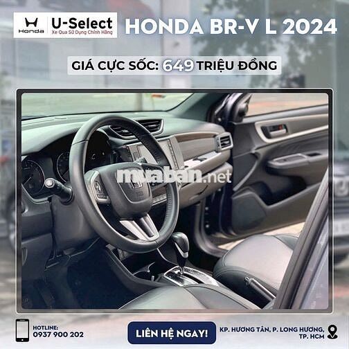 Honda BR-V L 2024 Xám 28.000 km