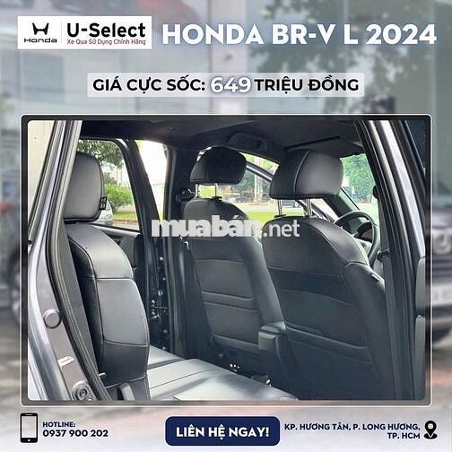 Honda BR-V L 2024 Xám 28.000 km