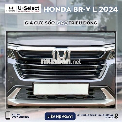 Honda BR-V L 2024 Xám 28.000 km