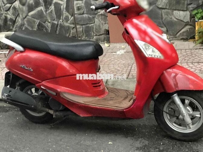 SYM Attila màu Đỏ máy êm