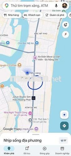 cần tiền làm nhà nên bán bớt đất đẹp view biển 90m²