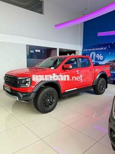 Ford Raptor 2026 Đỏ cam