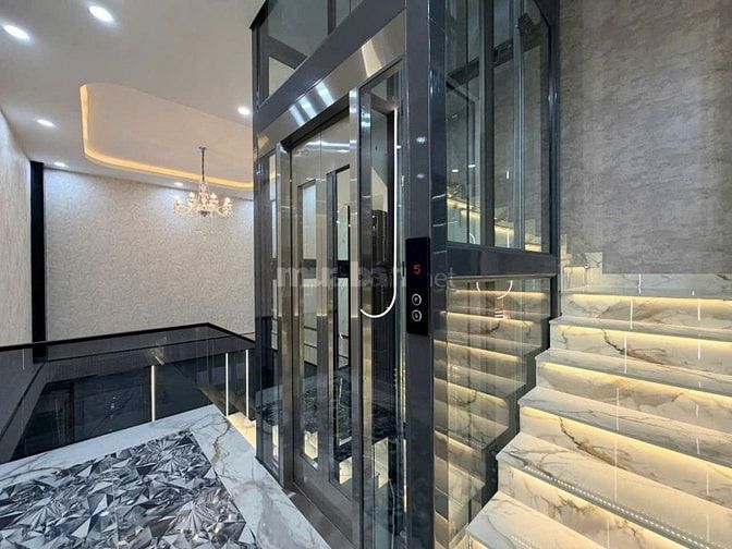 Bán nhà MTKD ngay chợ Nguyễn Tư Giản 80m2 6 lầu đẹp thang máy 14.5 tỷ