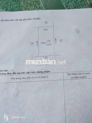 E cần bán căn nhà mặt tiền đường lộ trong 3,5m xe hơi tới nhà