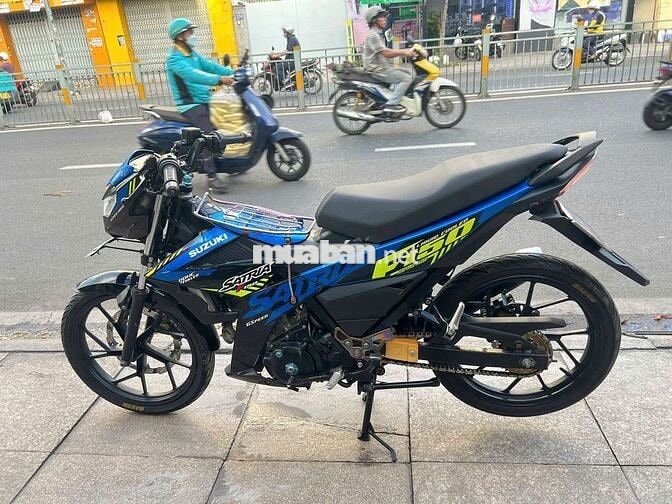 Suzuki Satria Fi 2021 Xanh đen Đã sử dụng
