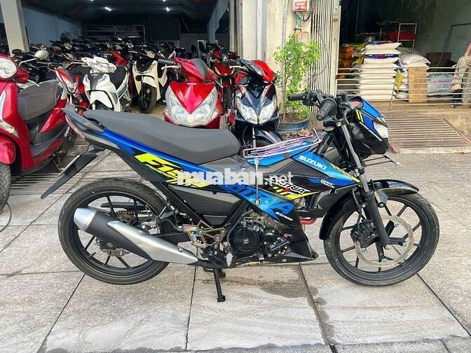 Suzuki Satria Fi 2021 Xanh đen Đã sử dụng