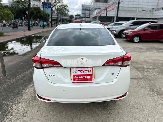 Toyota Vios G 2020 76.839 km Trắng
