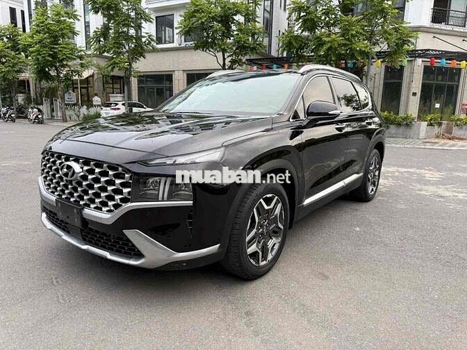 Hyundai Santafe Cao cấp nhất Đen 69000 km