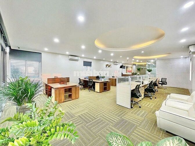Cho thuê văn phòng Nguyên Hồng 100m2 chỉ từ 14tr vuông đét mặt tiền 8m