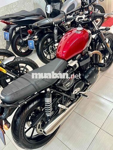 TRIUMPH SPEED TWIN 2024 RED CARNIVAL LIKE NEW