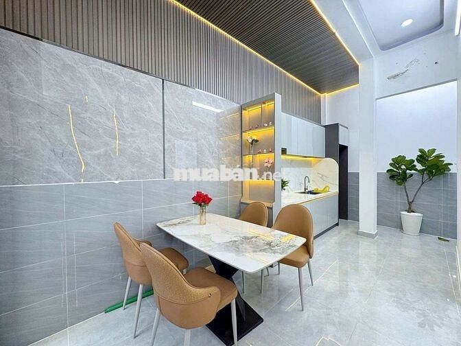 Nhà Mới Đẹp 2 Tầng 6m x 8m, Huỳnh Tấn Phát, Nhà Bè - Cạnh Q7